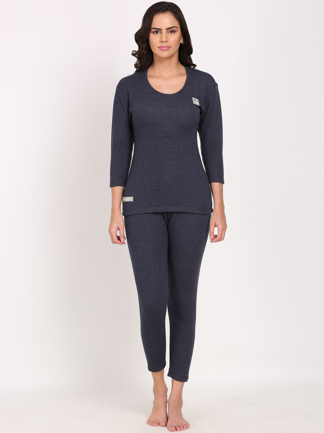 OOSHIN UK Round Neck Thermal Set