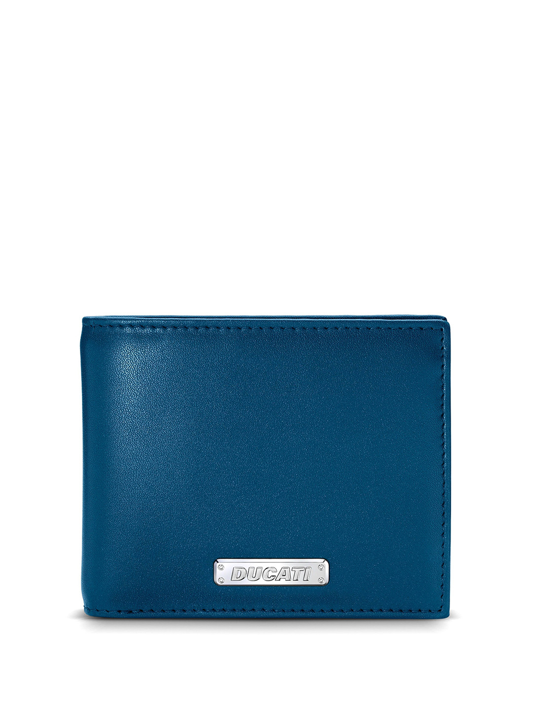 DUCATI CORSE Men Textured Leather Two Fold Wallet