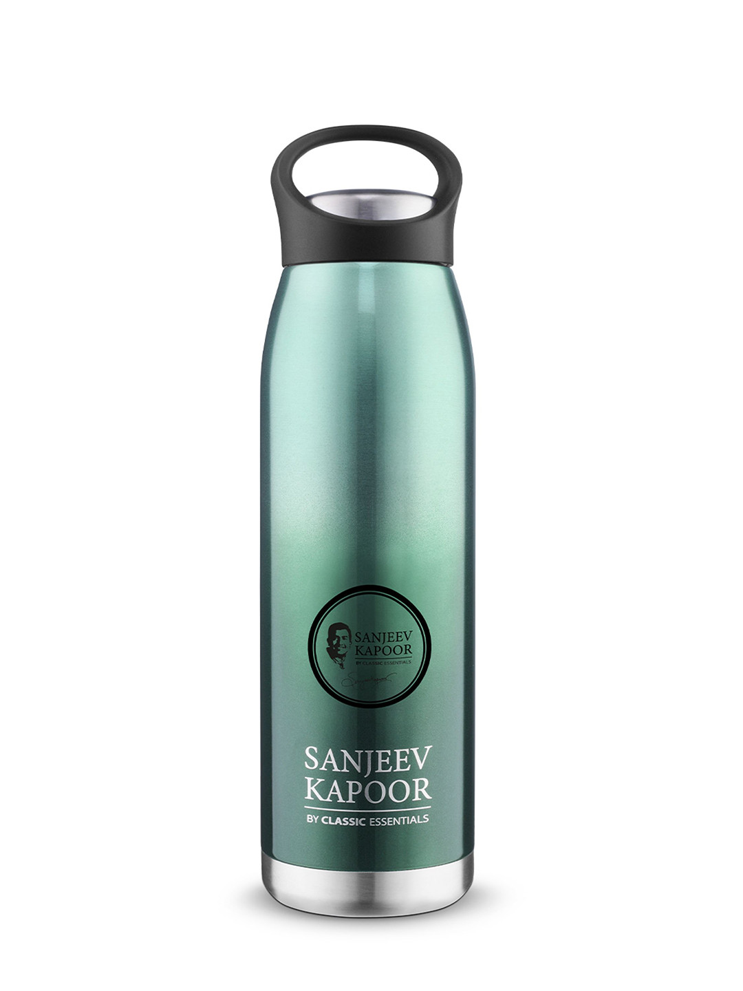 Classic Essentials Delta Green Typography Stainless Steel Double Wall Vacuum Flask - 700ml