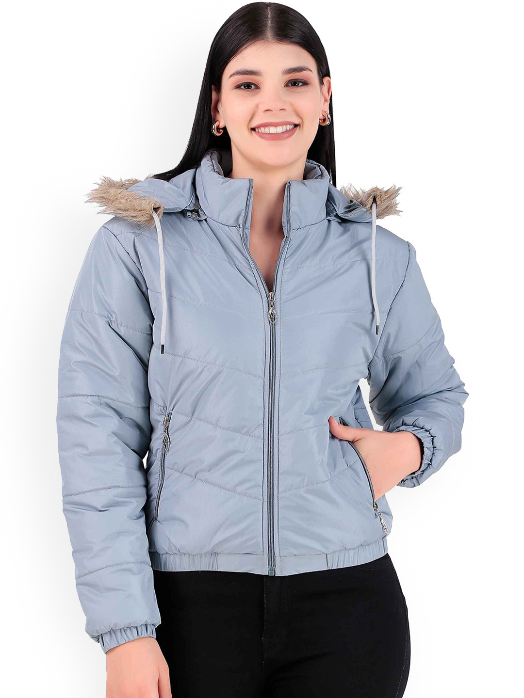 Brazo Women Hooded Lightweight Padded Jacket