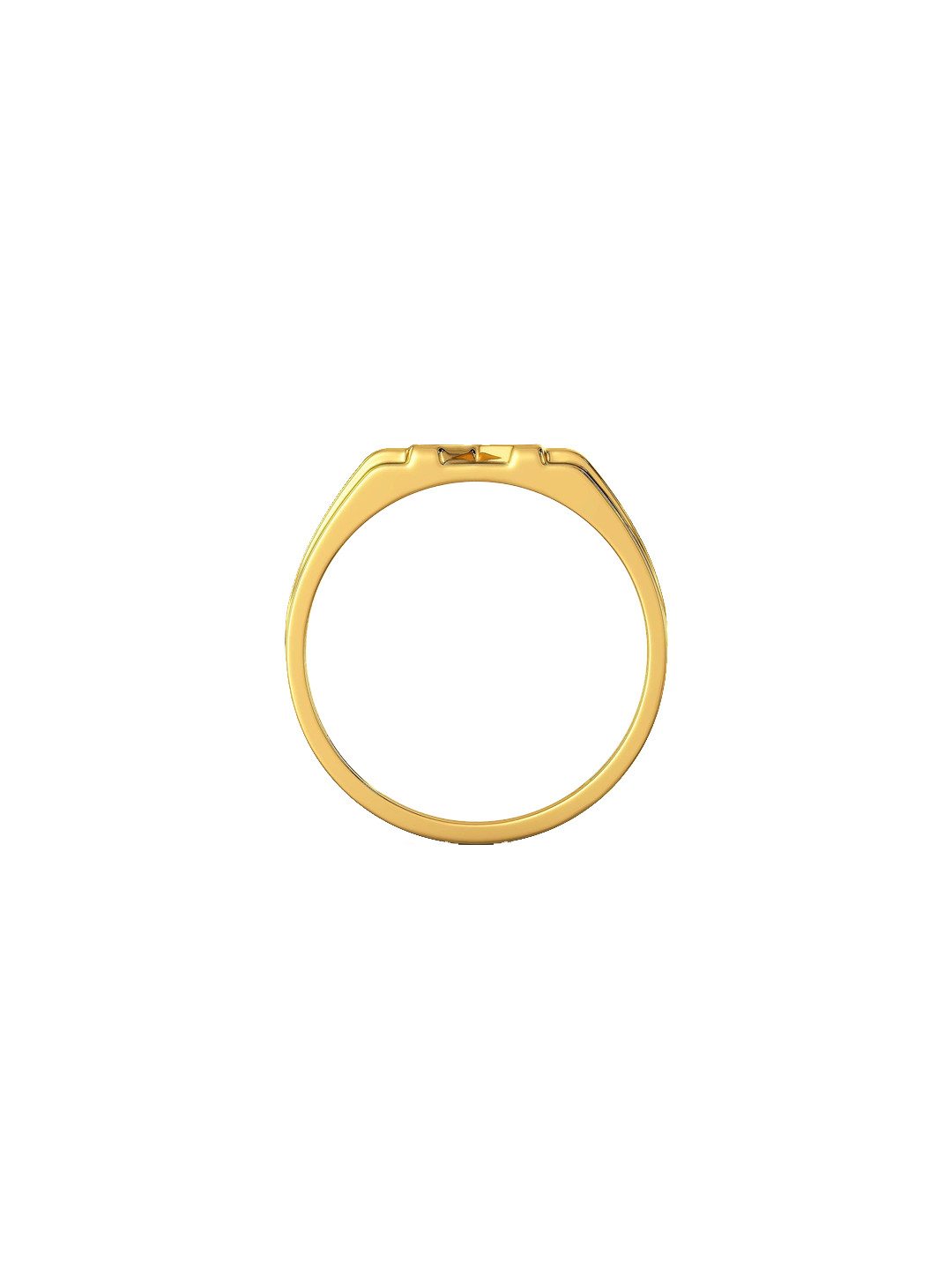 Joyalukkas Unisex Kids 22 KT Gold Ring