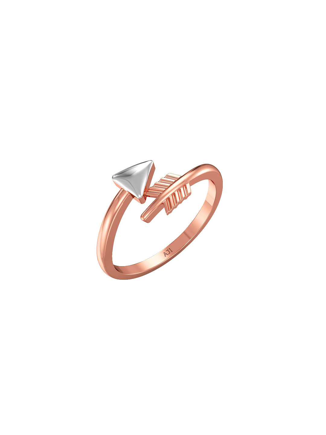 Joyalukkas Women 18 KT Rose Gold Ring