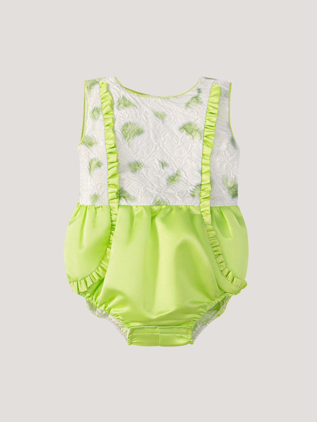 StyleCast x Revolte Infant Girls Printed Ruffle Bodysuit
