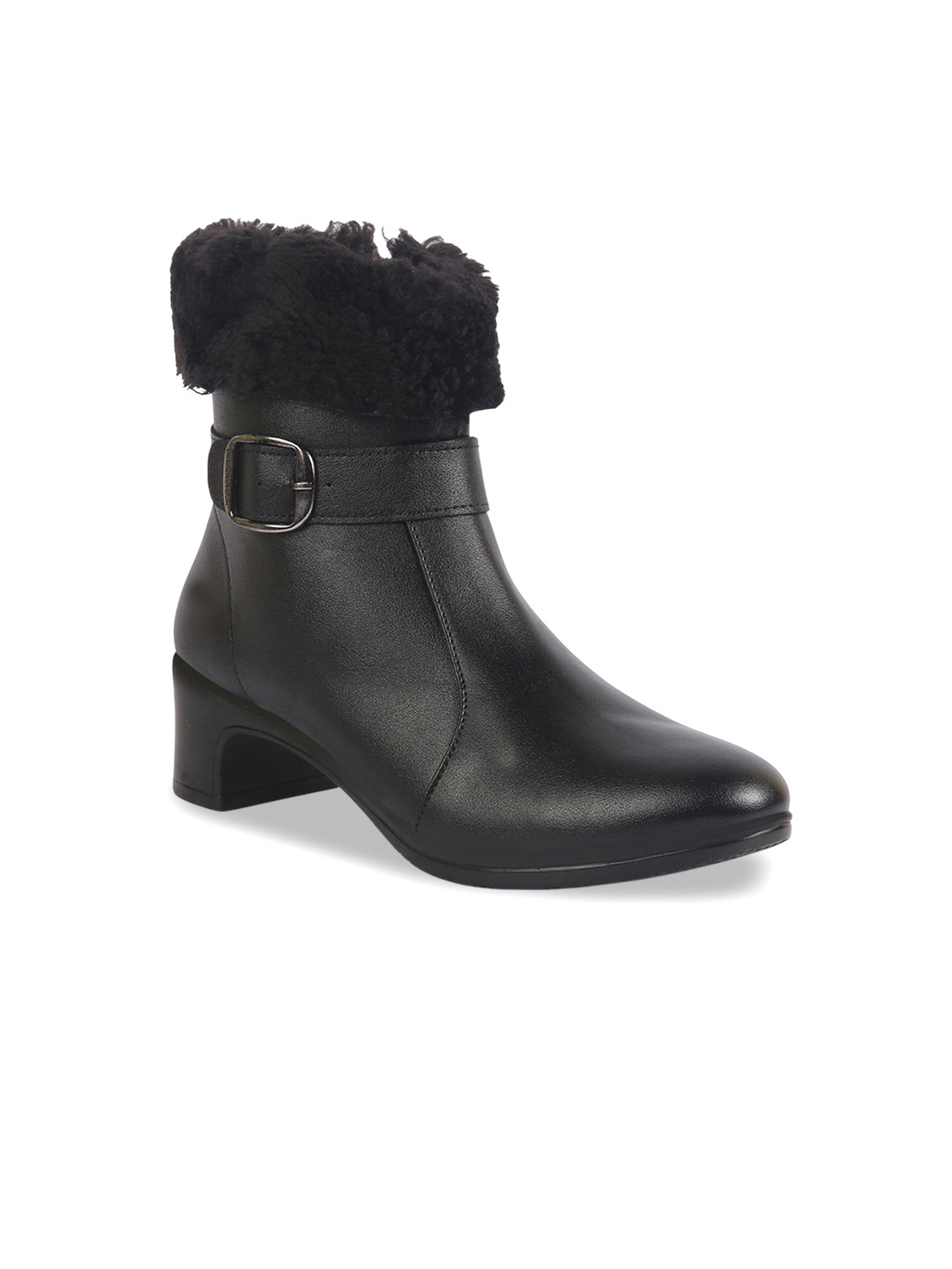 FAUSTO Women Platform Heeled Winter Boots