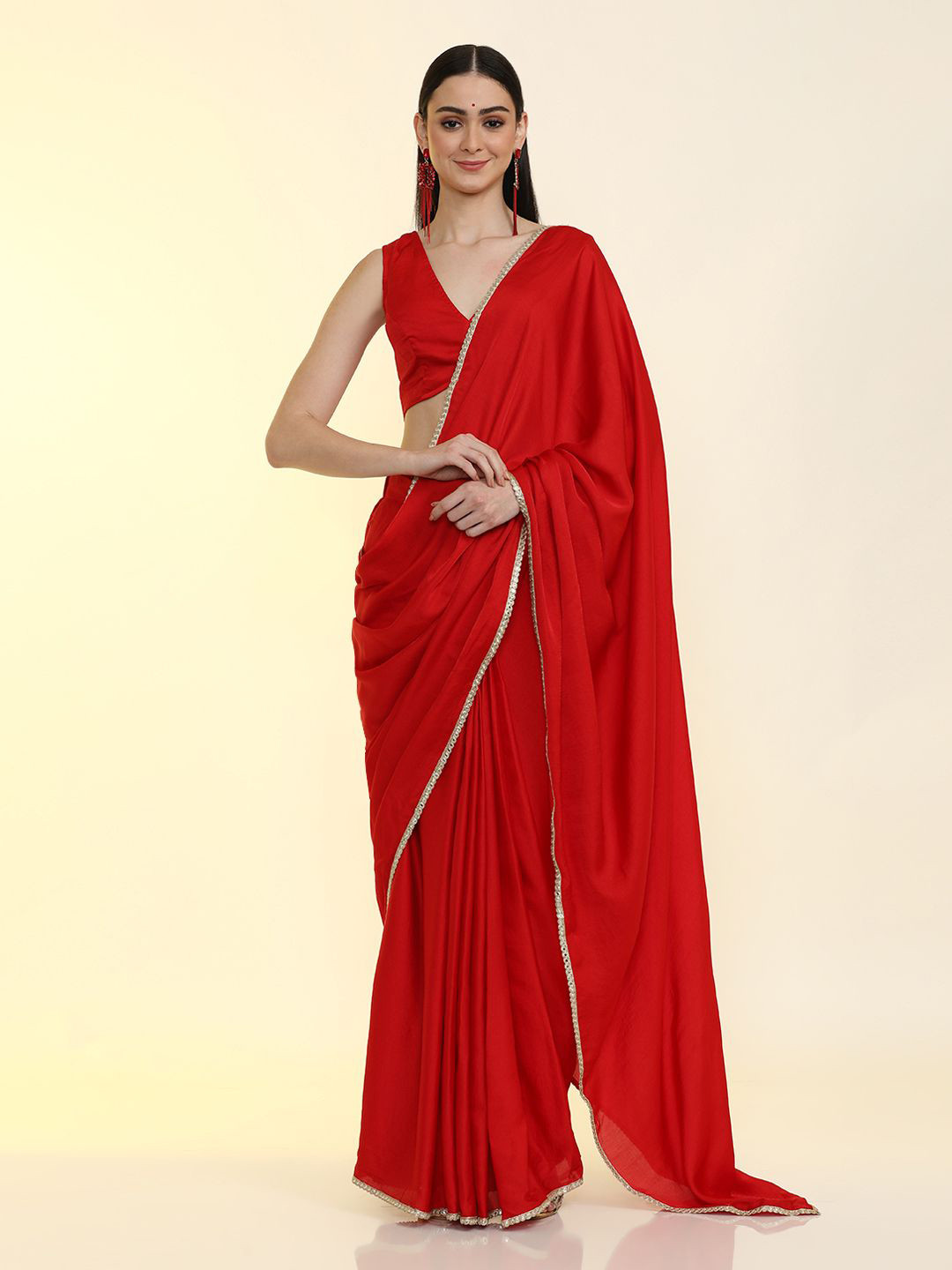 Jaipur Kurti Gotta Patti Ready to Wear Saree