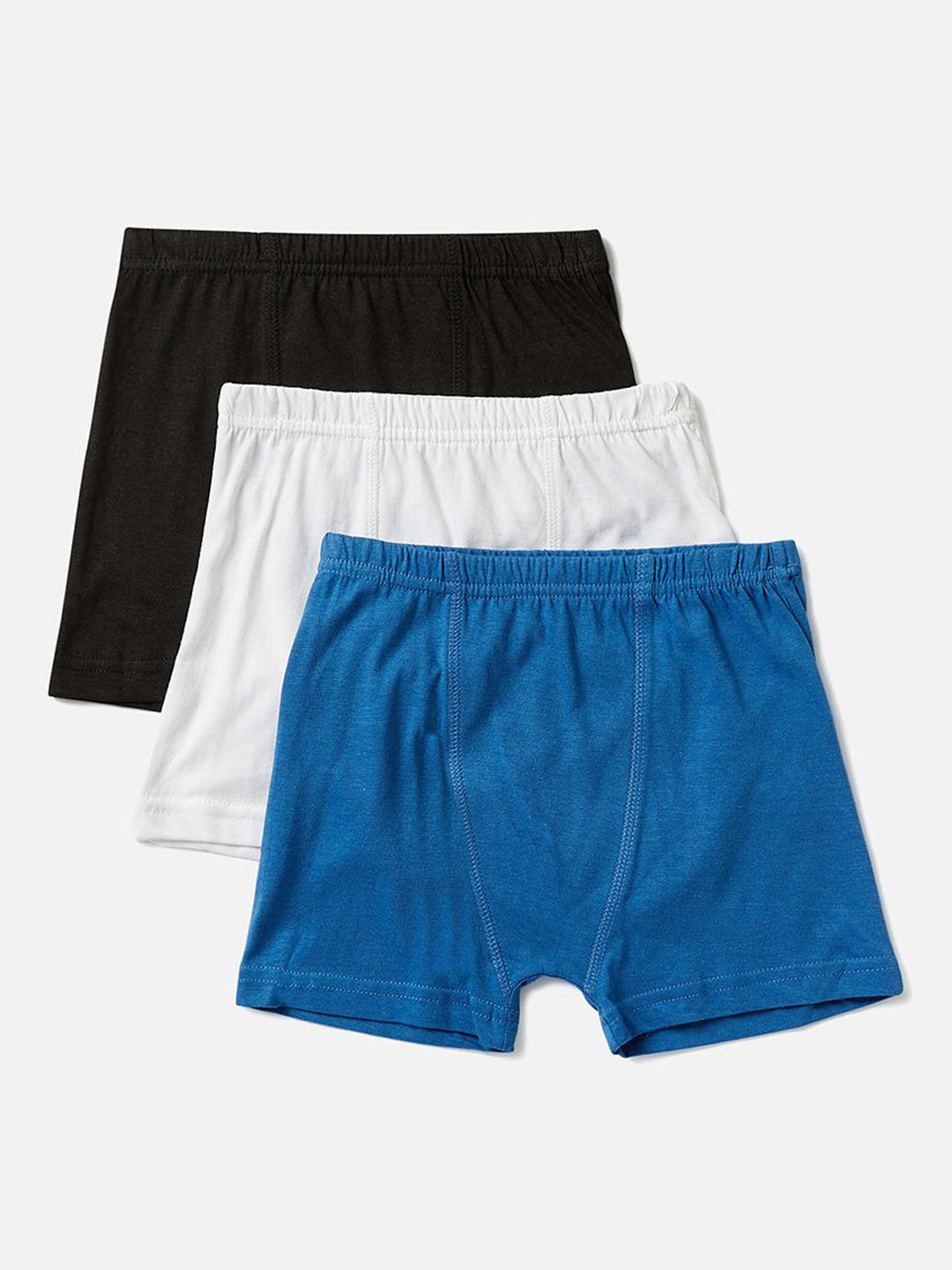 Juniors by Babyshop Boys Pack Of 3 Cotton Short Trunks Z52-V6-23-101