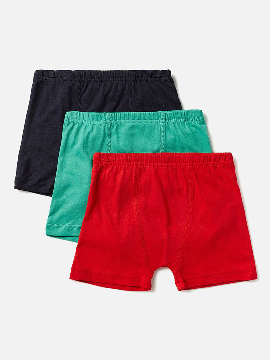 Juniors by Babyshop Boys Pack Of 3 Cotton Short Trunks-Z52-V6-23-102
