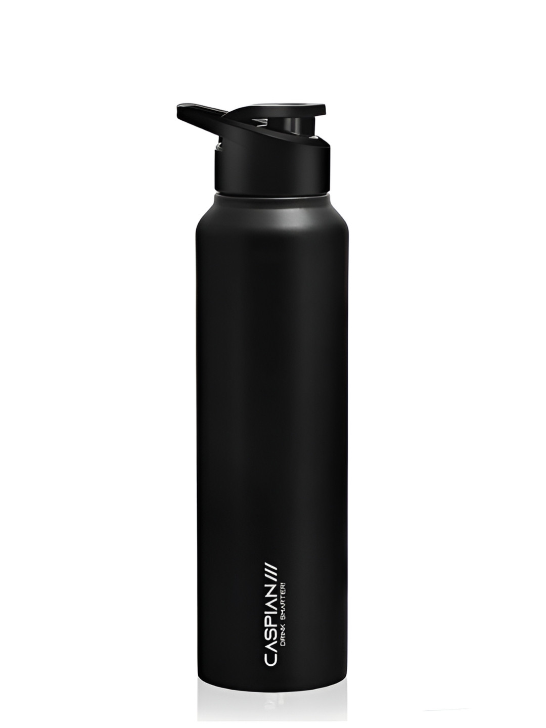Caspian Hike Black Brand Logo Stainless Steel Spill Proof Sipper - 1L