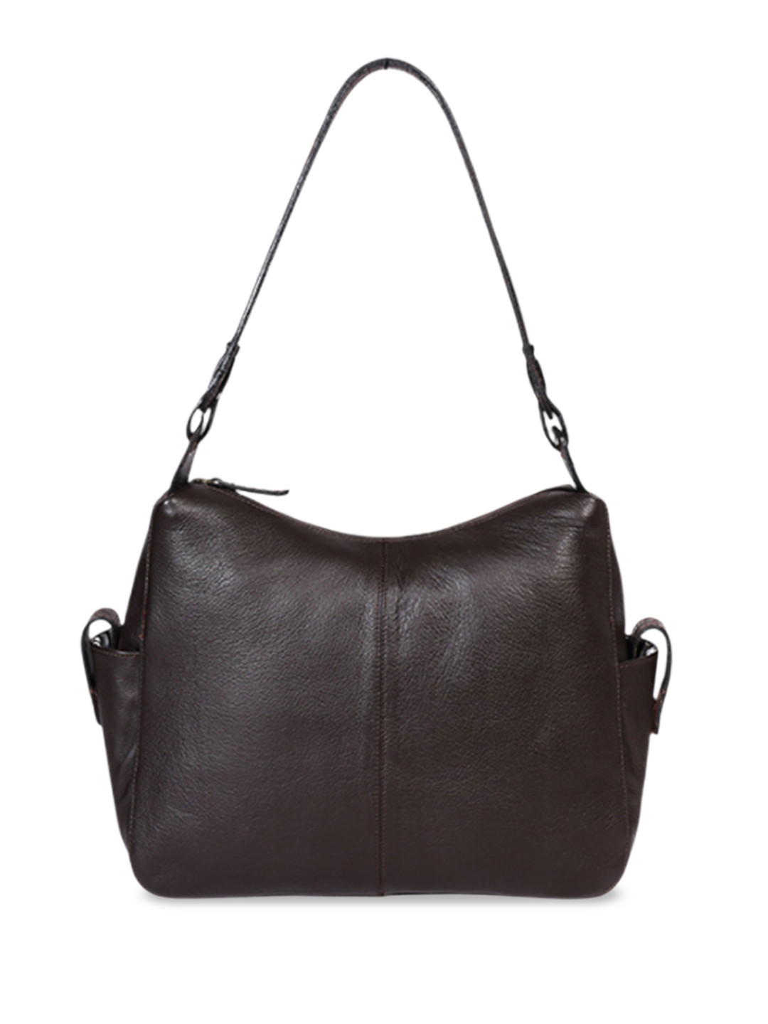 Celtic Women Tan Printed Leather Formal Belt with Tang Closure