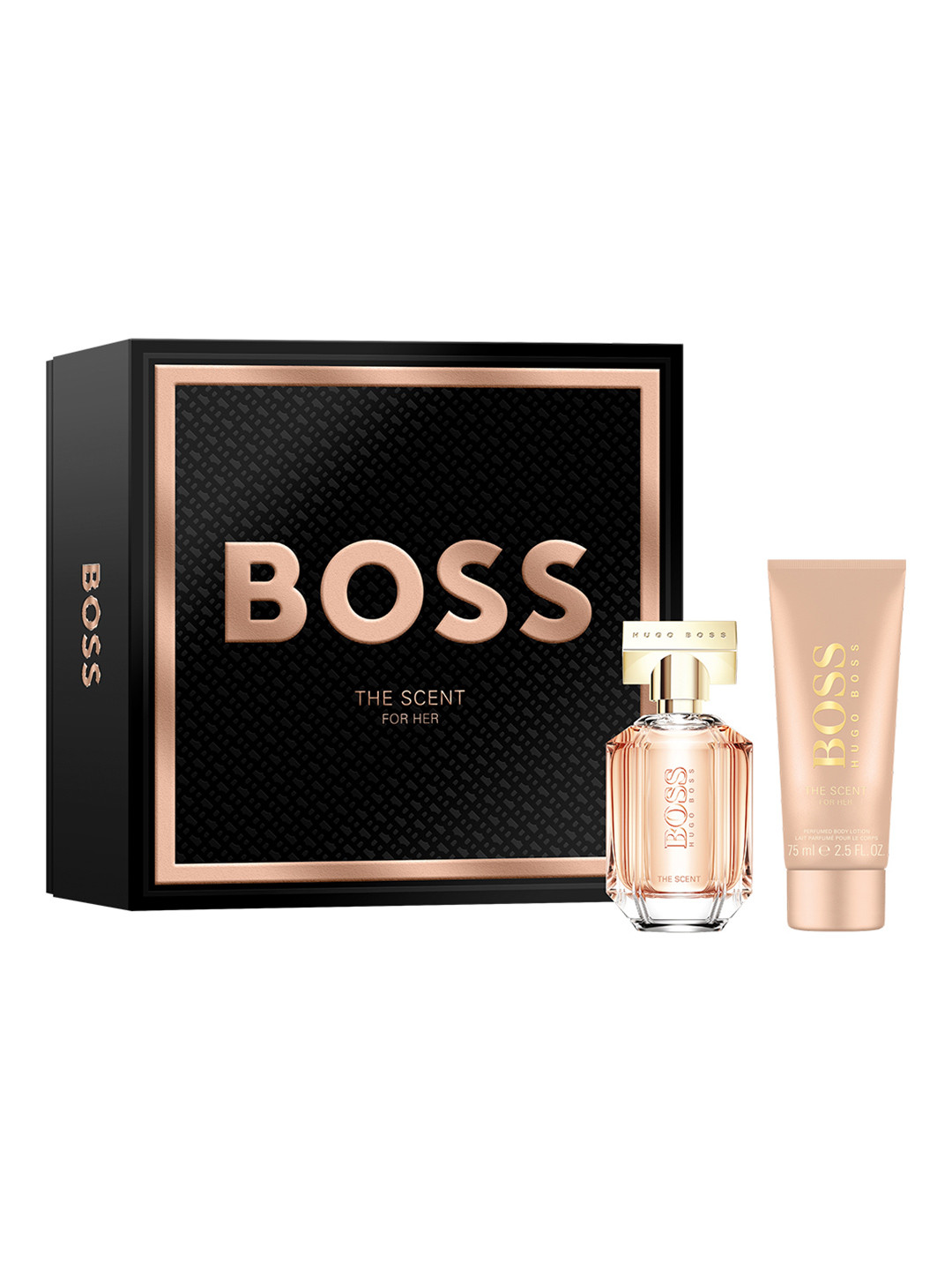 Hugo Boss  Women The Scent Fragrance Gift Set - EDP 50ml & Body Lotion 75ml