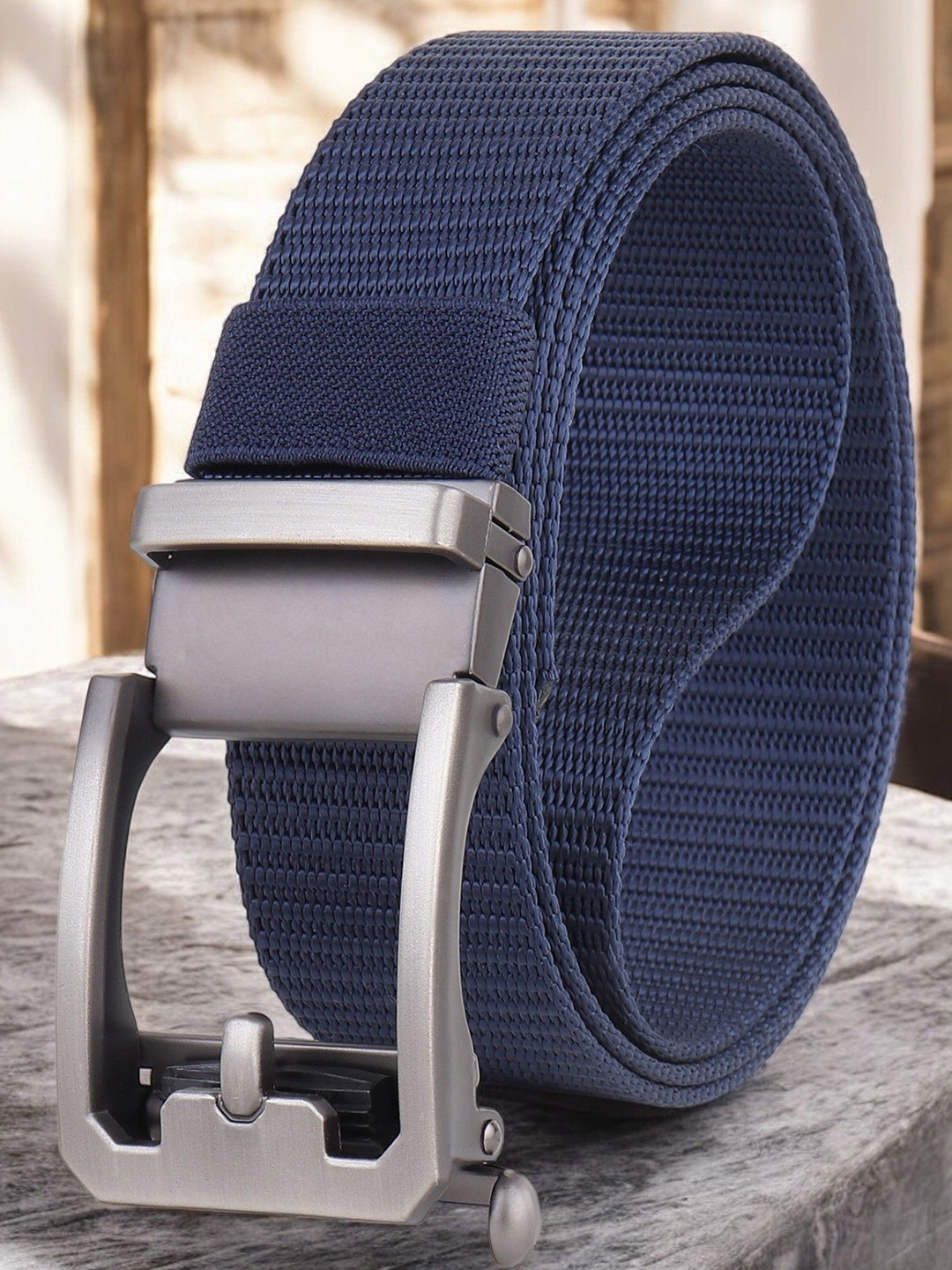 glitchez Men Belt with a tang closure