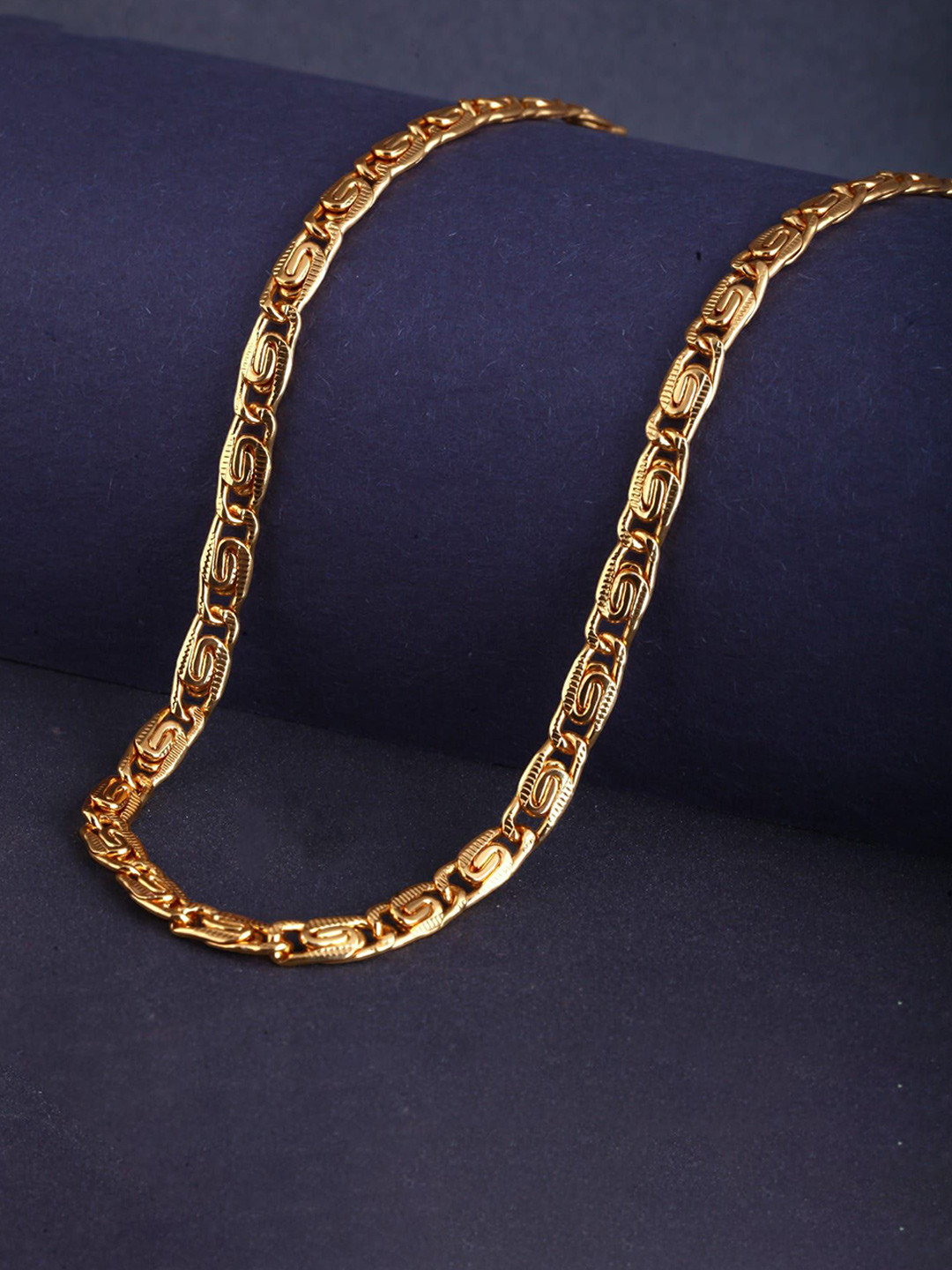 Vighnaharta Trendy & designer Men Gold-Plated Chain