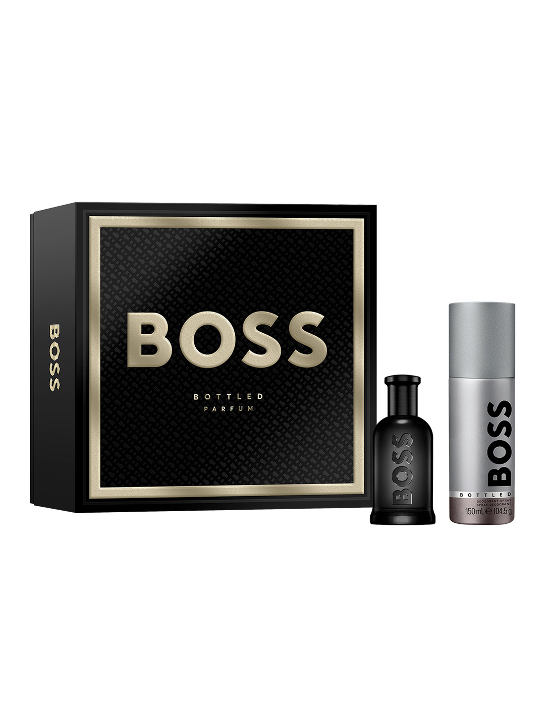 Hugo Boss  Men Bottled Fragrance Gift Set - Parfum 50ml & Deo 150ml