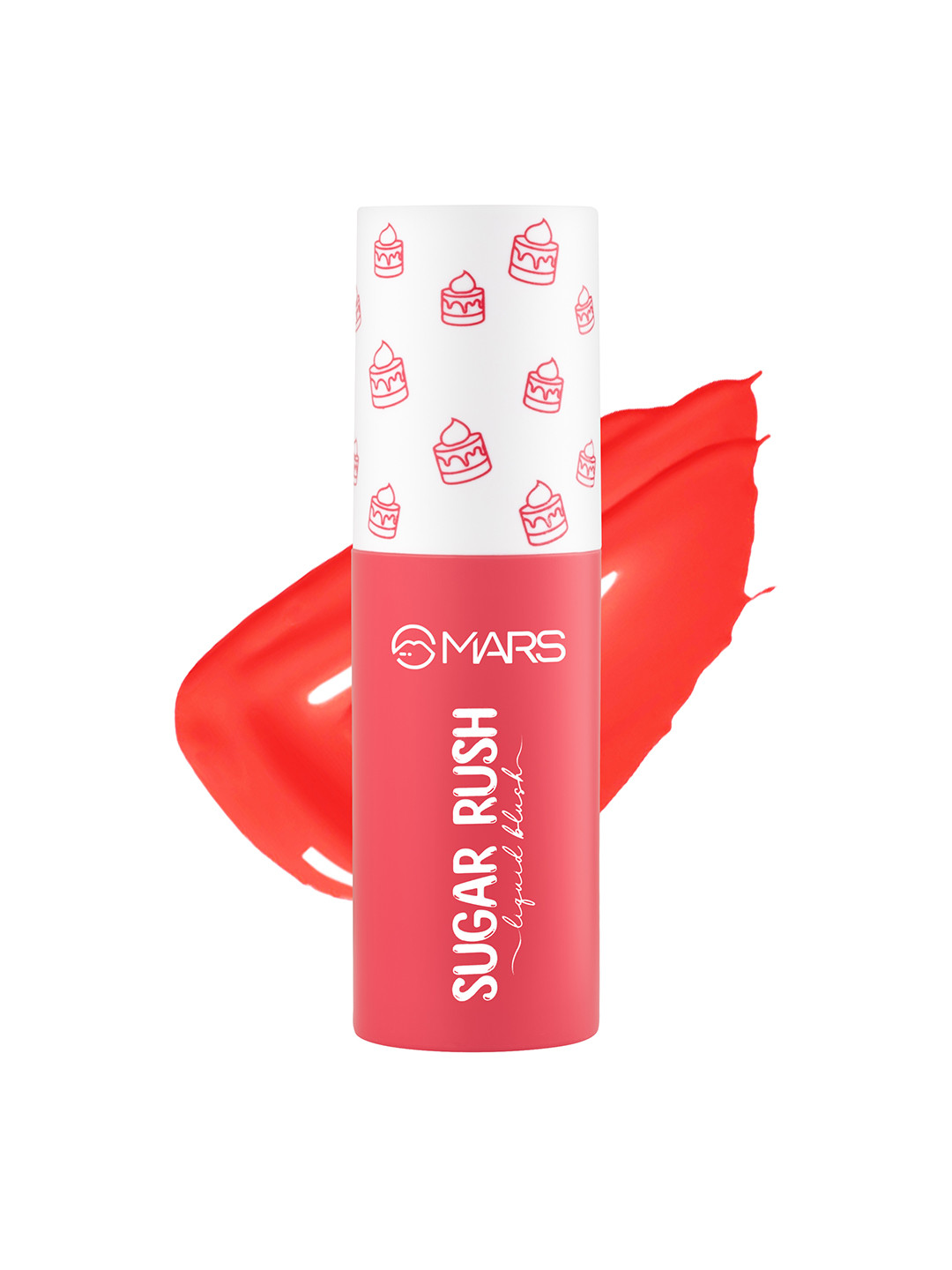 MARS Sugar Rush Long Lasting Dewy Matte Liquid Blush 4.5 ml - Rose Slush 04