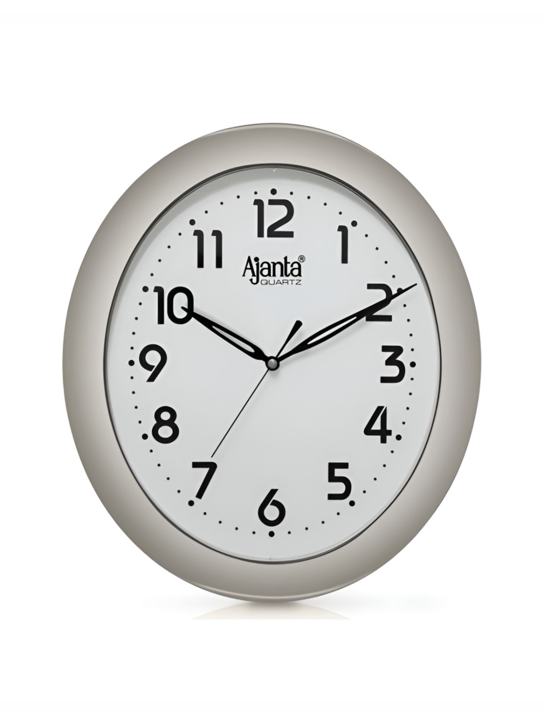 Ajant& White & Black Round Shaped Wall Clock
