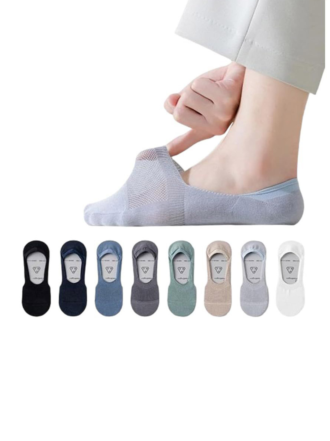 Sockscarving Pack Of 8 Shoe Liners