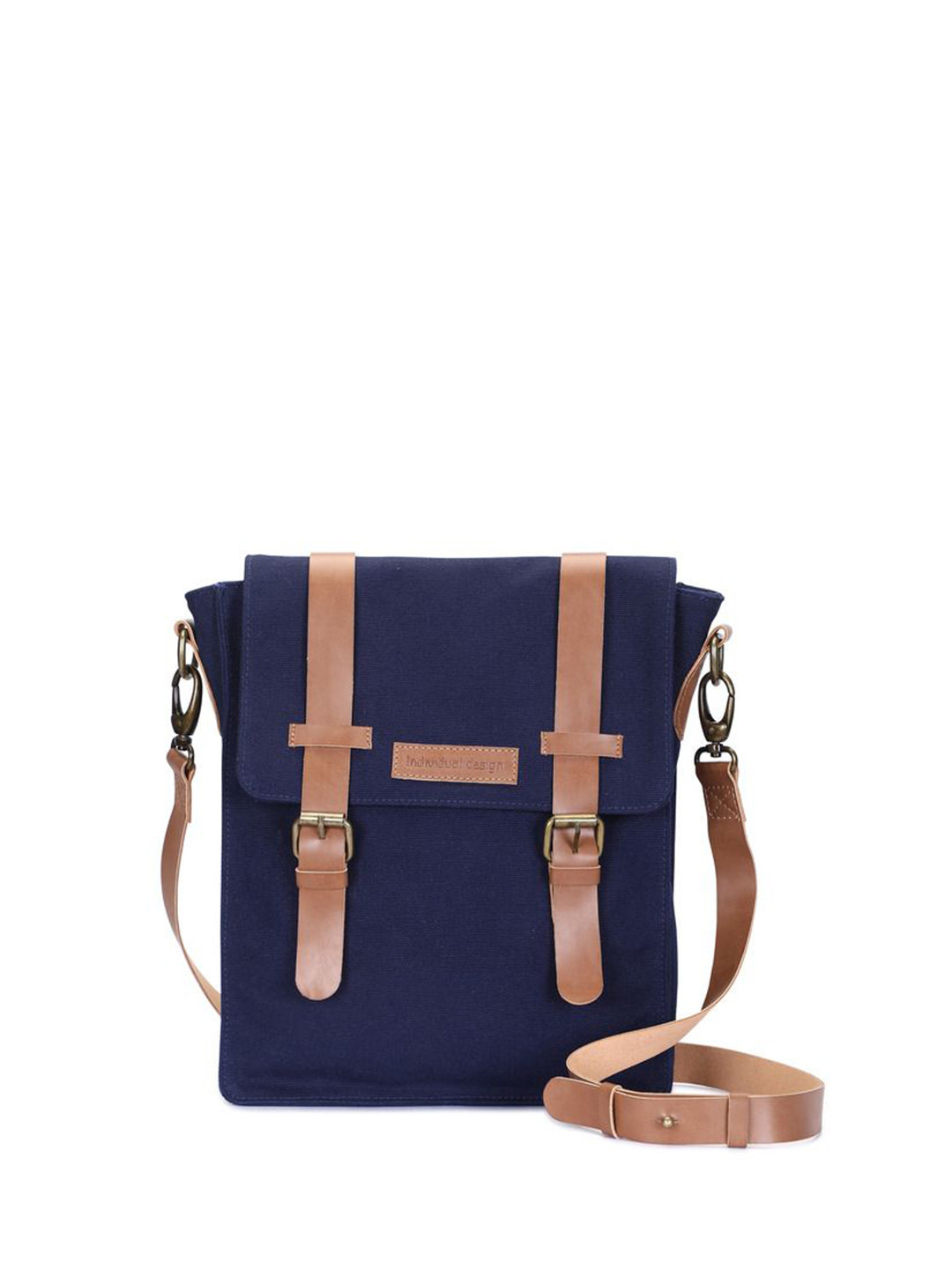 INDIVIDUAL DESIGN Men Solid Messenger Bag