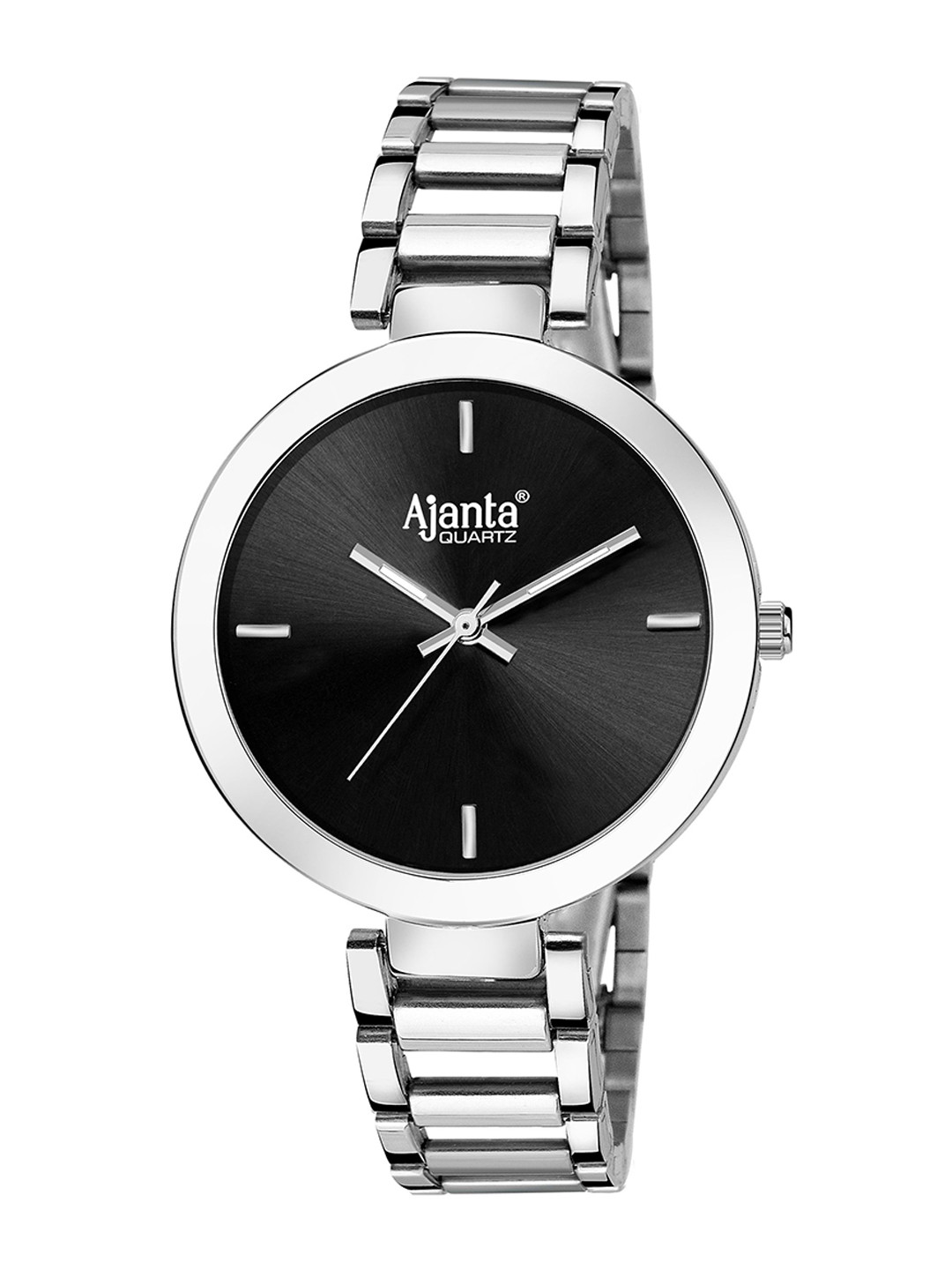 Ajanta Quartz Women Round Dial & Bracelet Style Straps Analogue Watch AWC043MSL BSL
