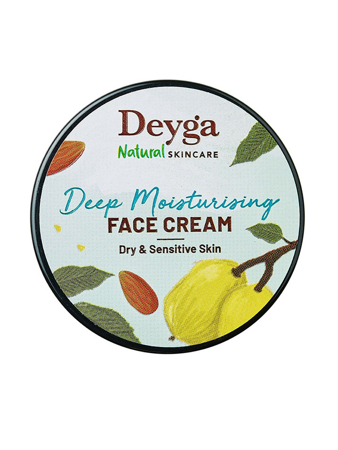 Deyga Organics Deep Moisturising Face Cream for Dry & Sensitive Skin - 30g