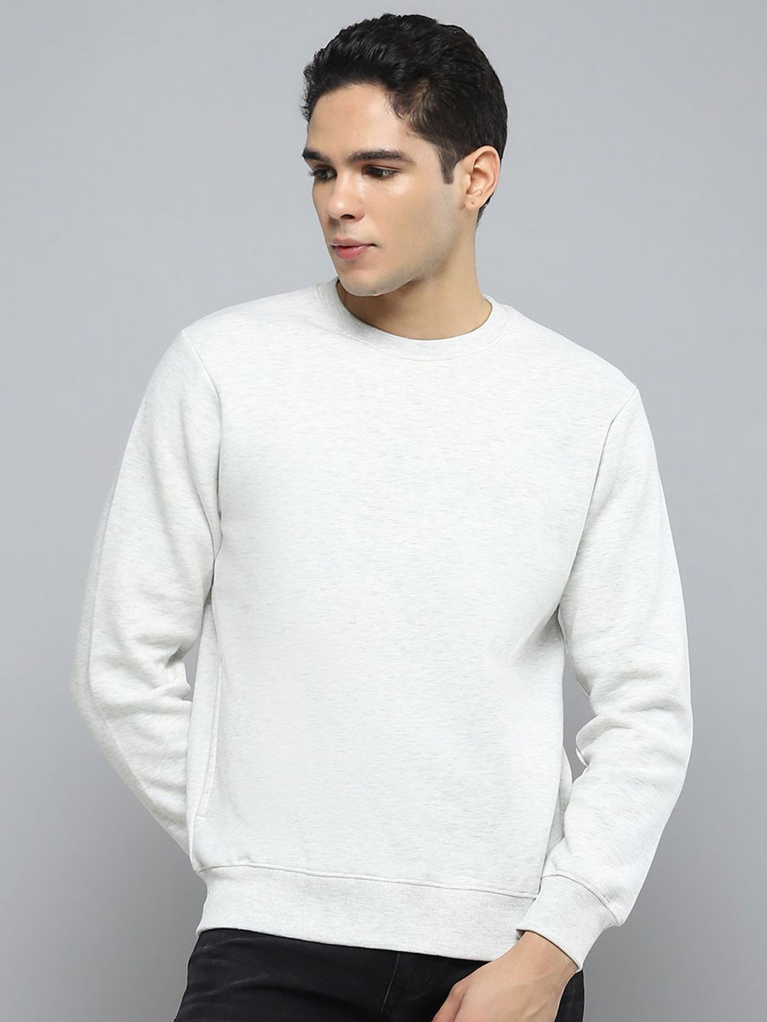 Cloak & Decker Men Round Neck Cotton Sweatshirt