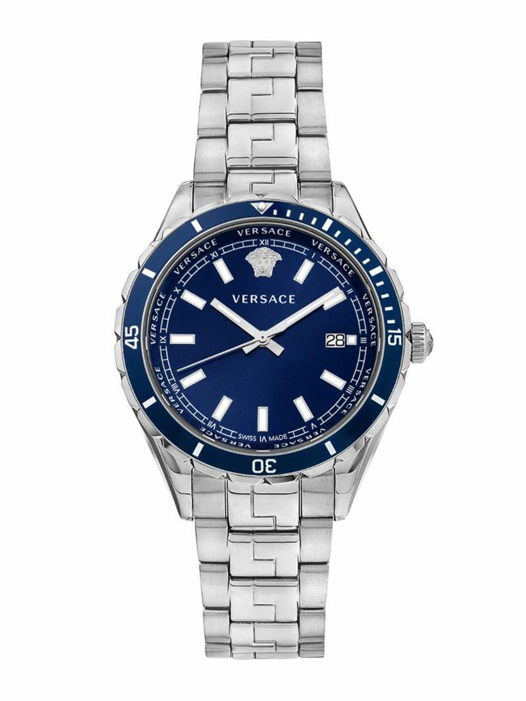 Versace Men Round Dial Bracelet Style Straps Analogue Watch VE3A00922