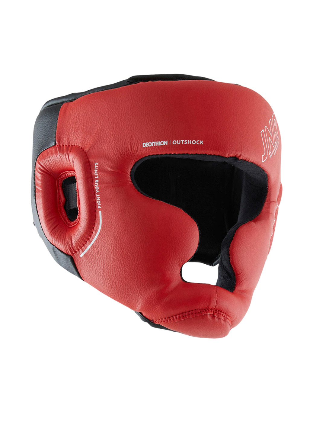 Decathlon OUTSHOCK Adult Red Full Face Boxing Headguard