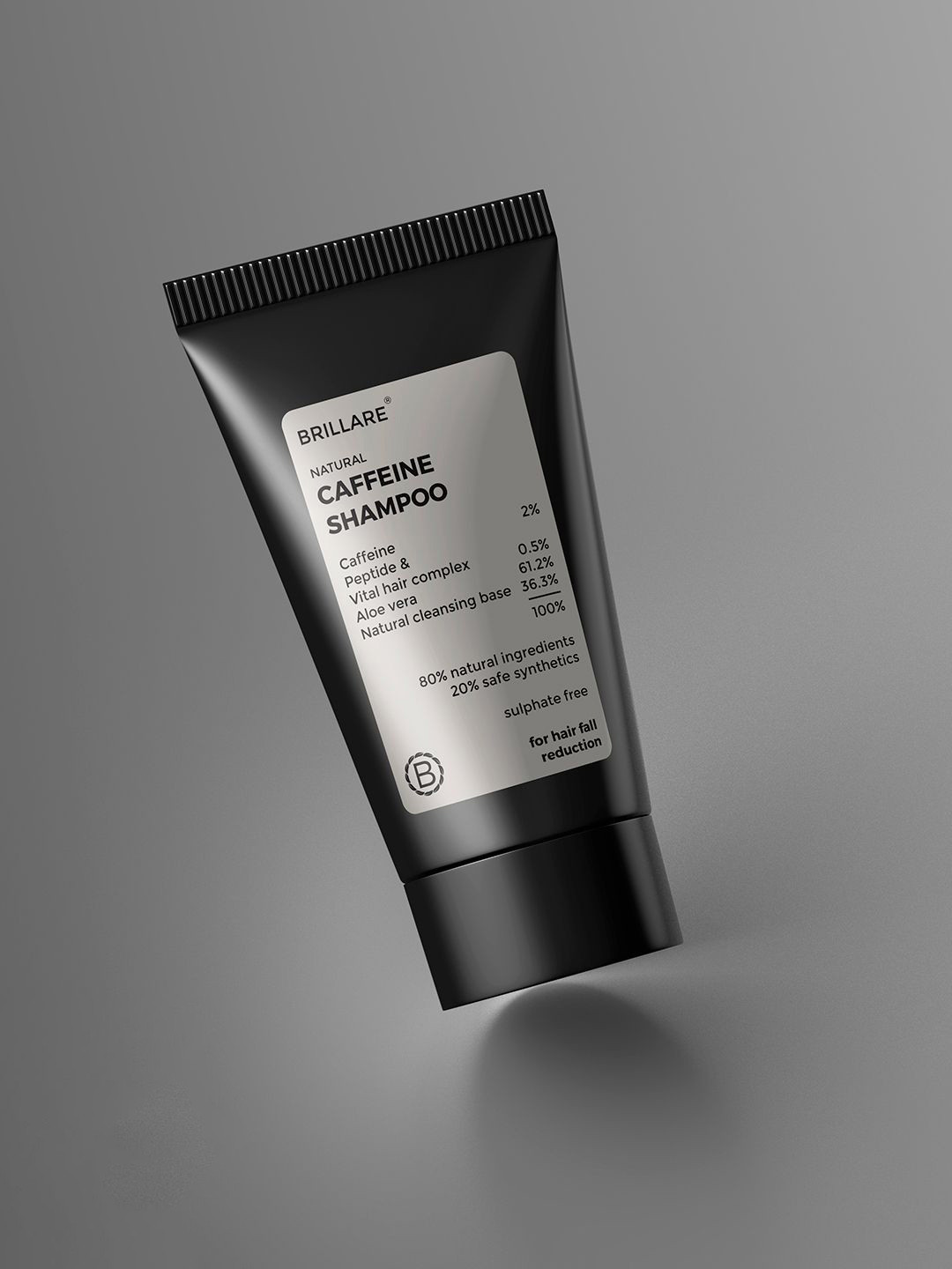 BRILLARE Mini Caffeine Shampoo For Reducing Hair Loss & Breakage 12 ml