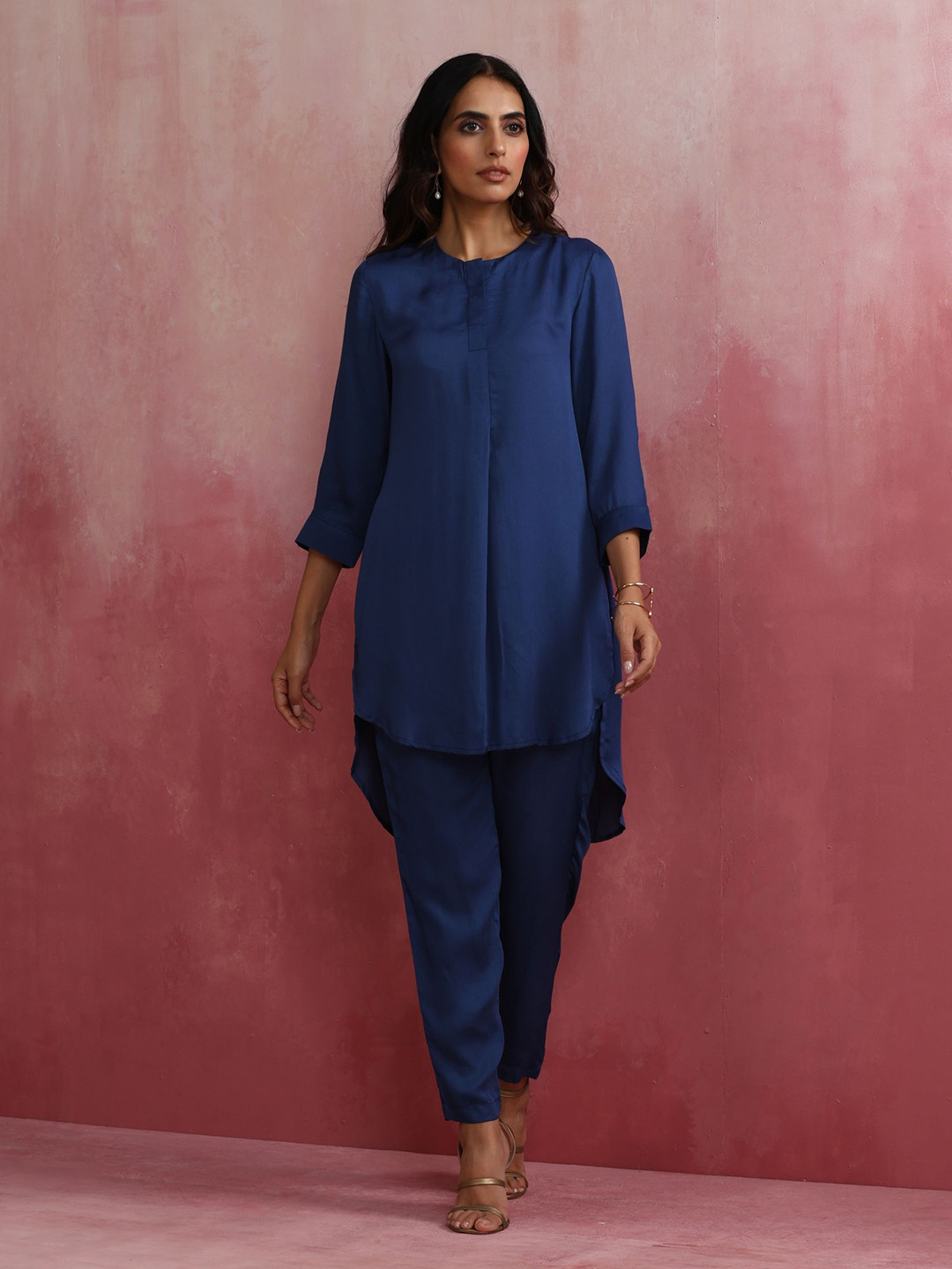 trueBrowns High Low Top With Trouser Co-Ords