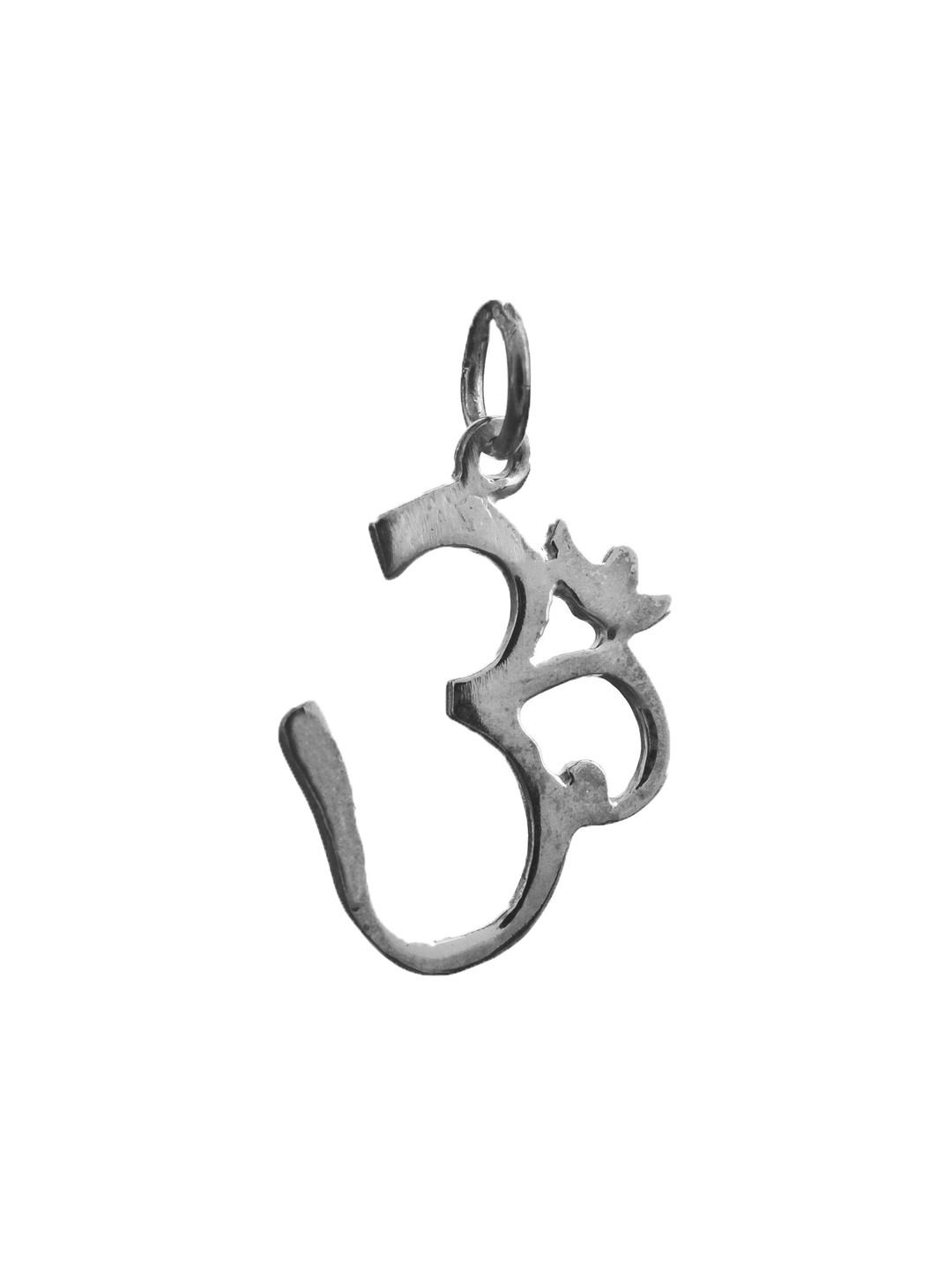 Exotic India Sterling Silver Om (AUM) Pendant