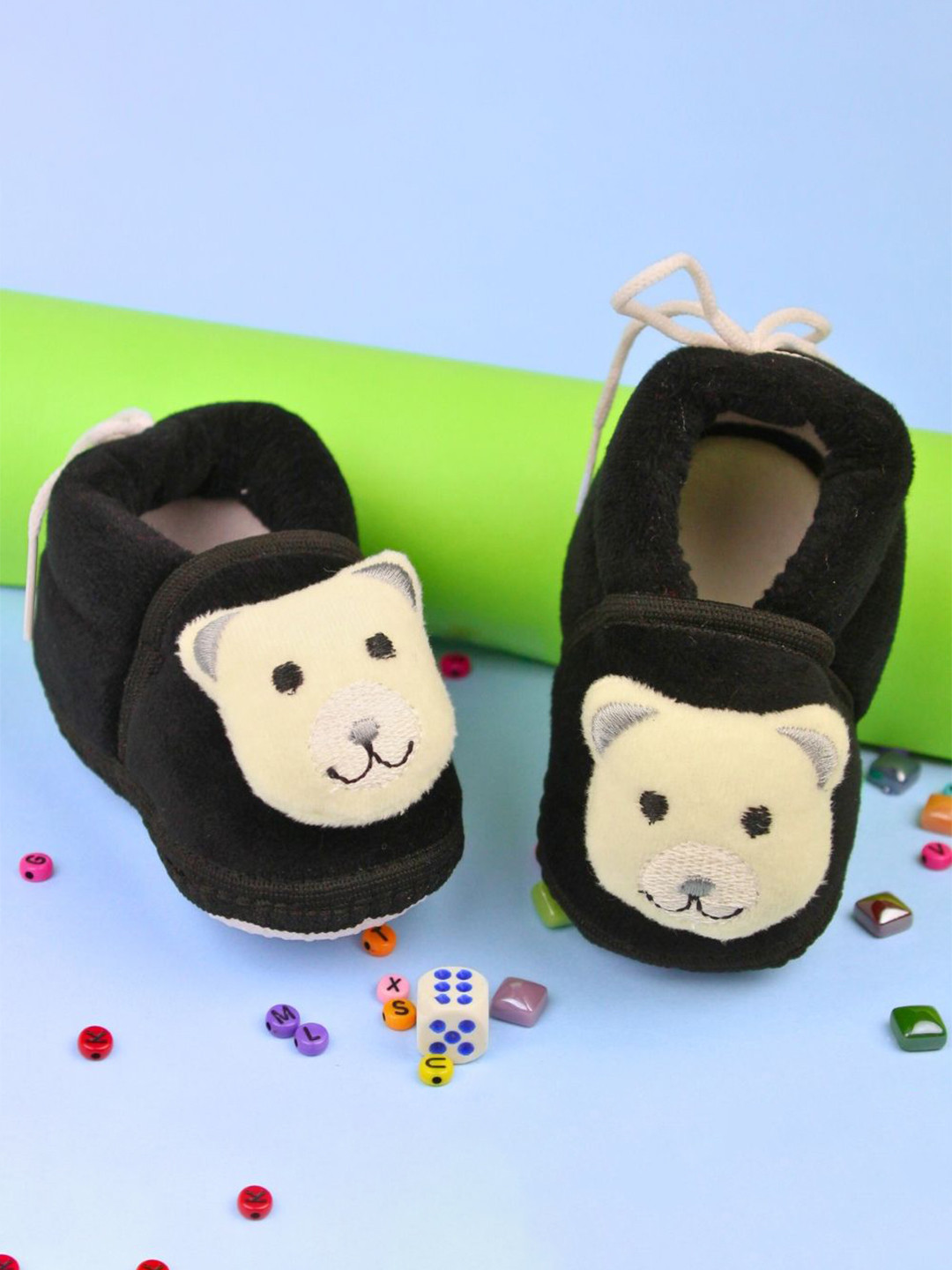 BAESD Unisex Kids Cotton Animal Face Booties