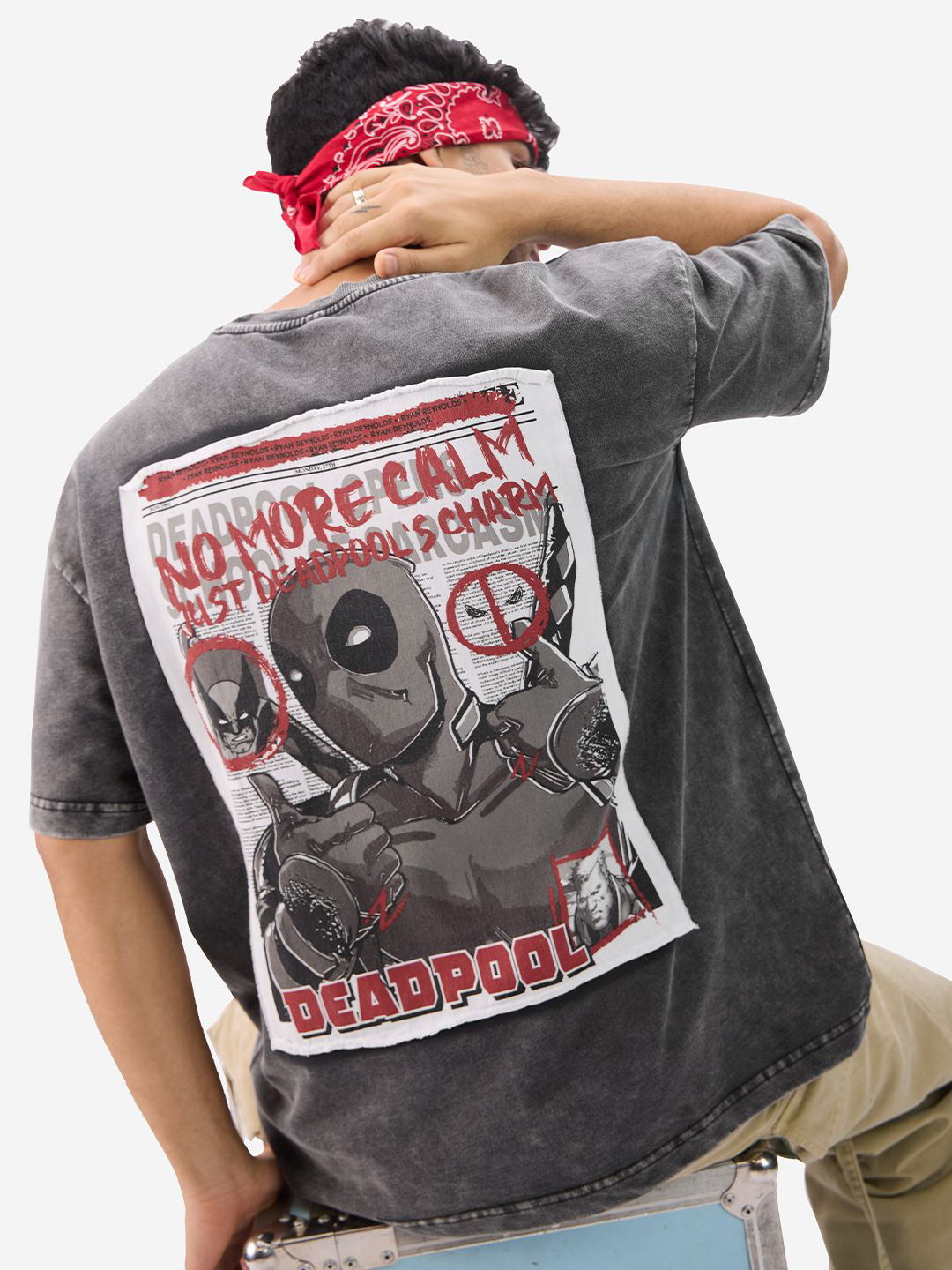 The Souled Store Men Graphic Printed T-shirt