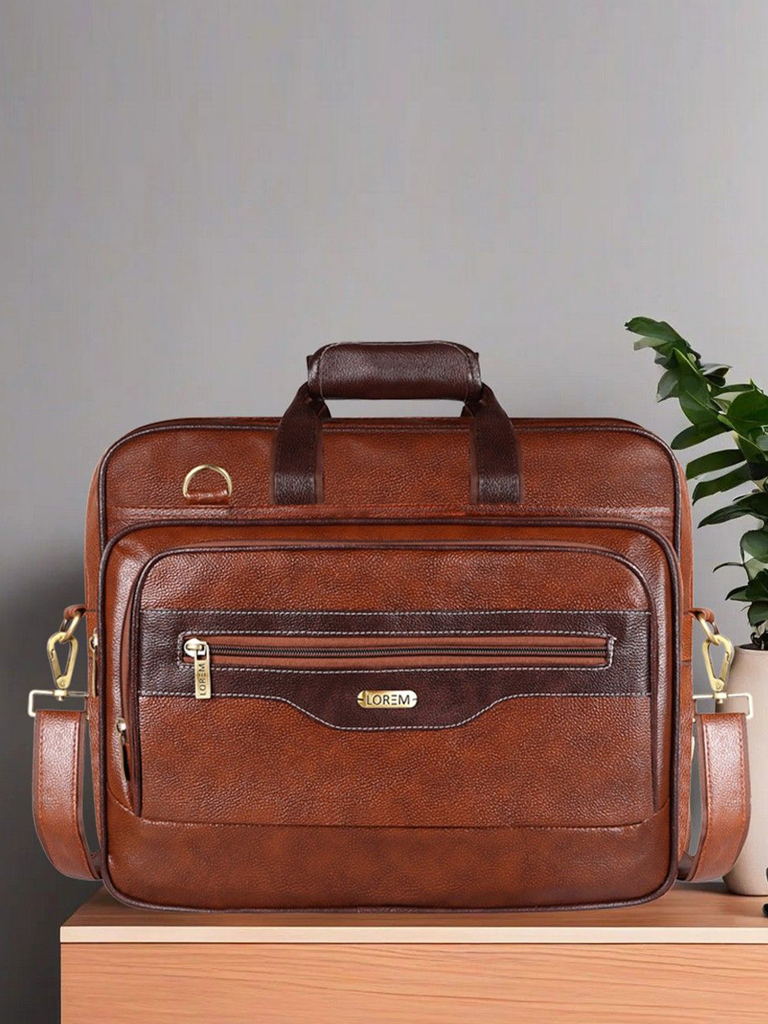 LOREM Men Laptop Messenger Bag