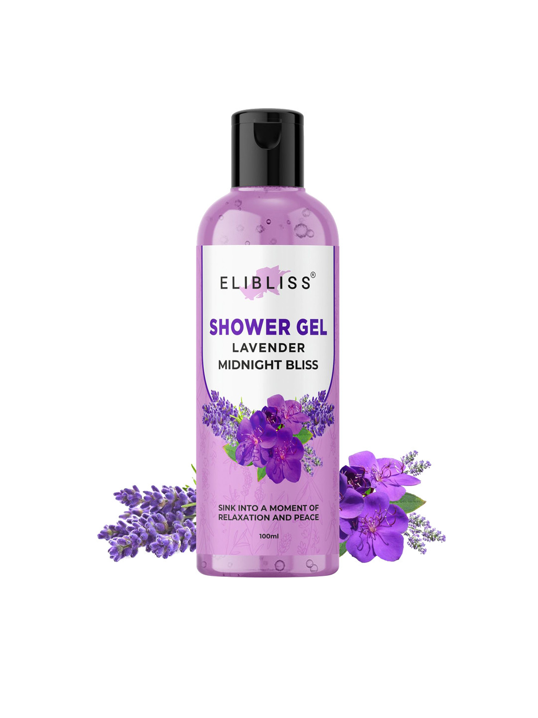 ELIBLISS Lavender Midnight Bliss Shower Gel - 100 ml