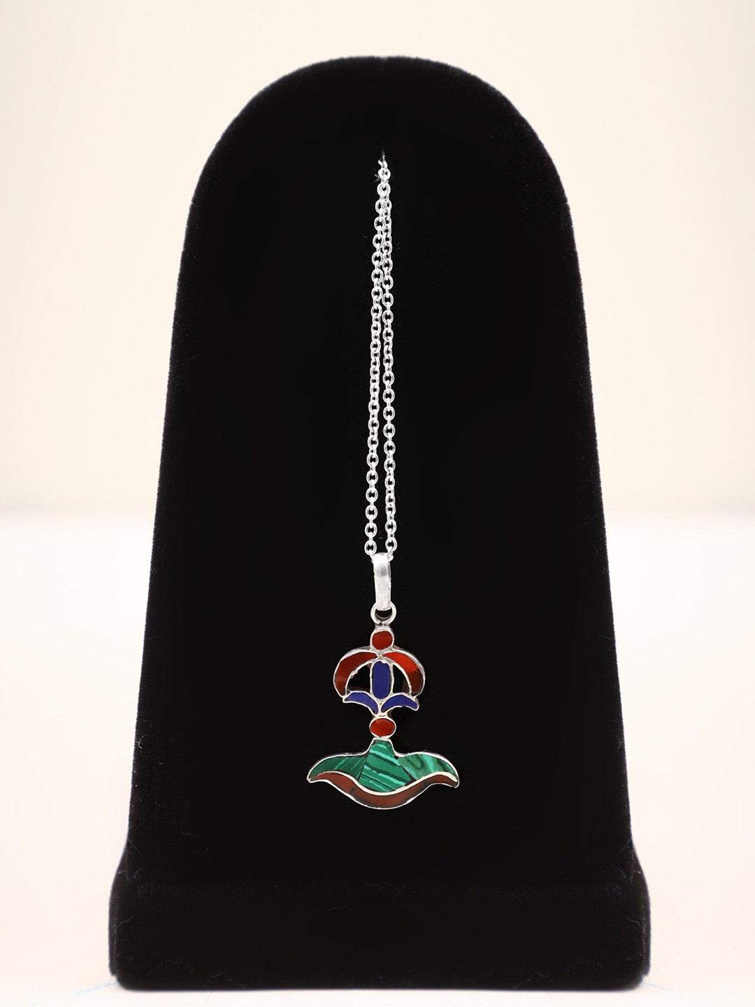 Exotic India Sterling Silver Pendant