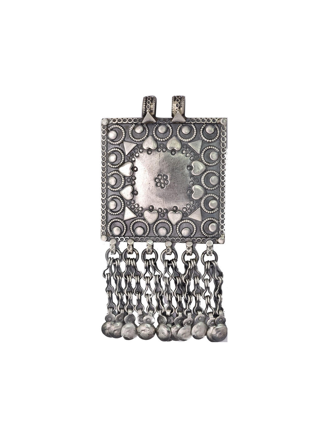 Exotic India Sterling Silver Shower Pendant