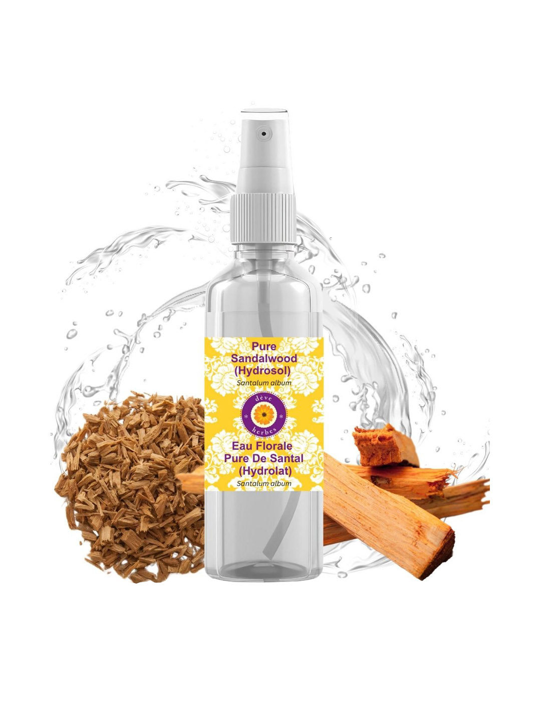 Deve Herbes Pure Sandalwood Floral Water - 100ml