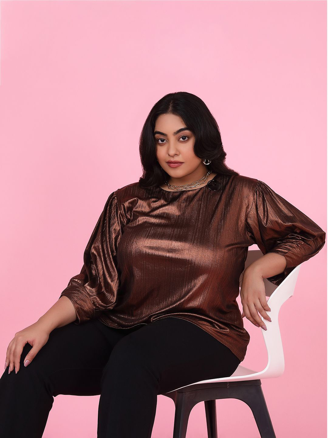SHOWOFF Kimono Sleeve Top