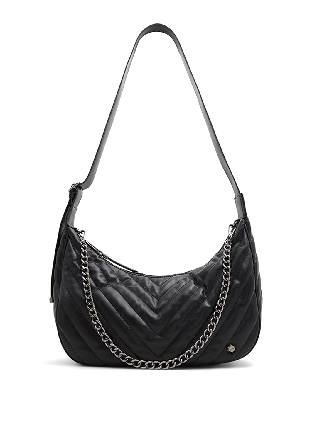 ALDO Textured Shopper Hobo Bag with Quilted