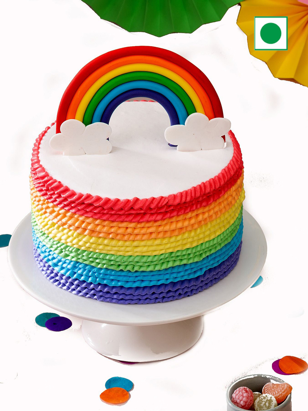 IGP Chocolate Flavour Eggless Round Cake- 2.5Kg