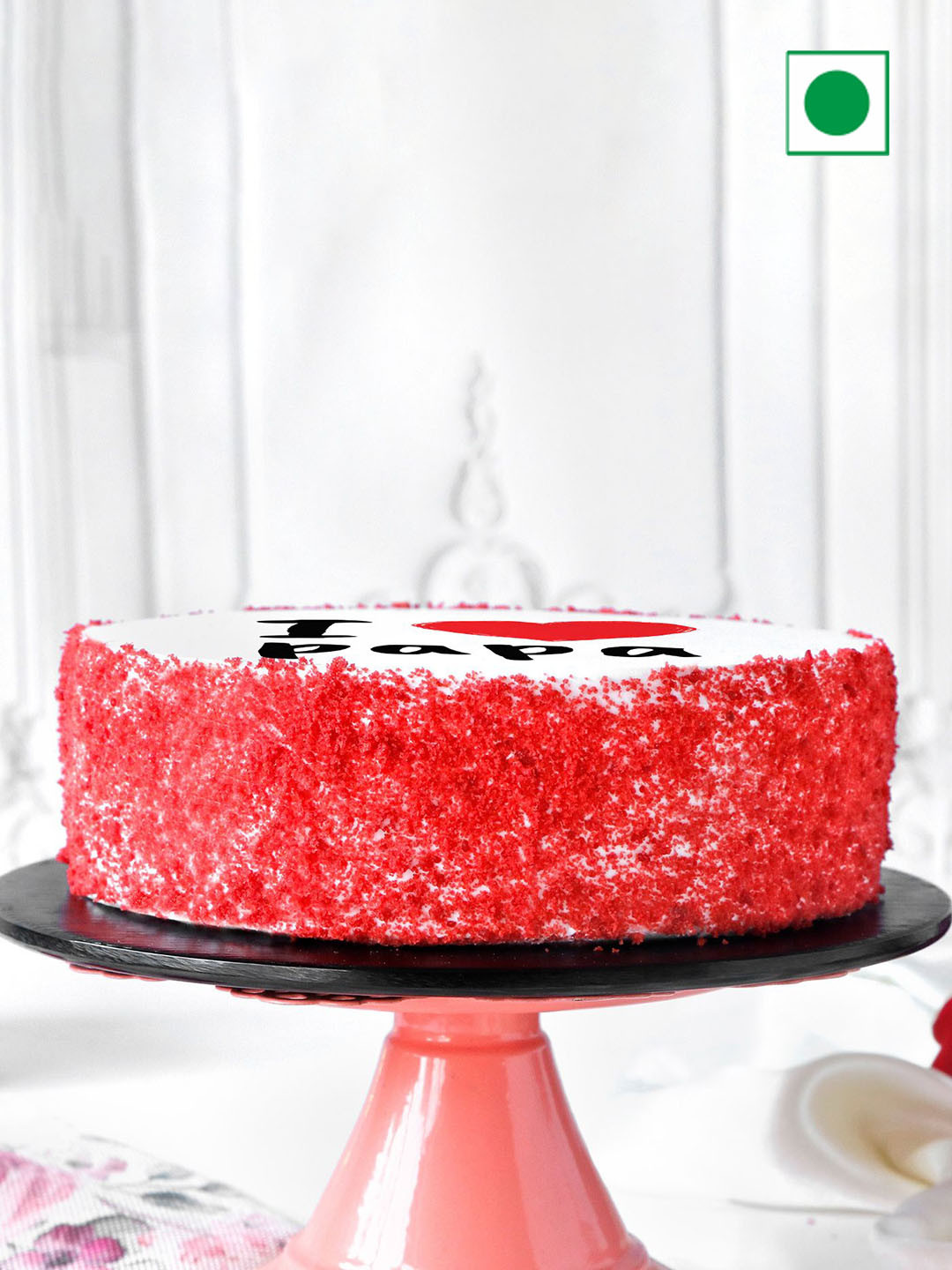 IGP Red Velvet Eggless Round Cake -500 g