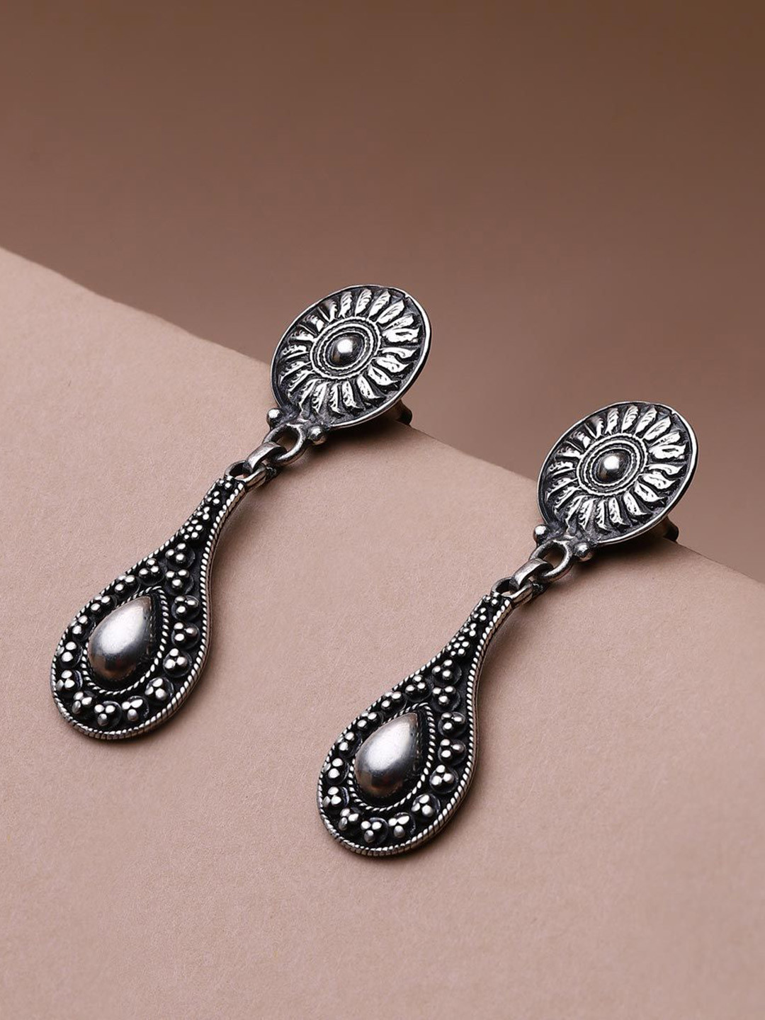 Fabindia Silver Drop Earrings