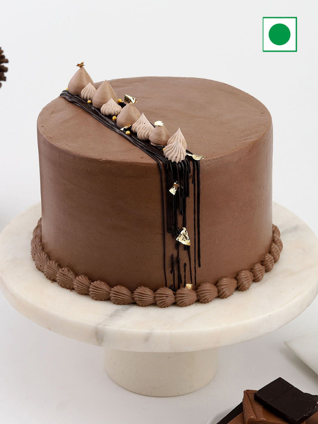 IGP Chocolate Eggless Truffle Cake - 1Kg