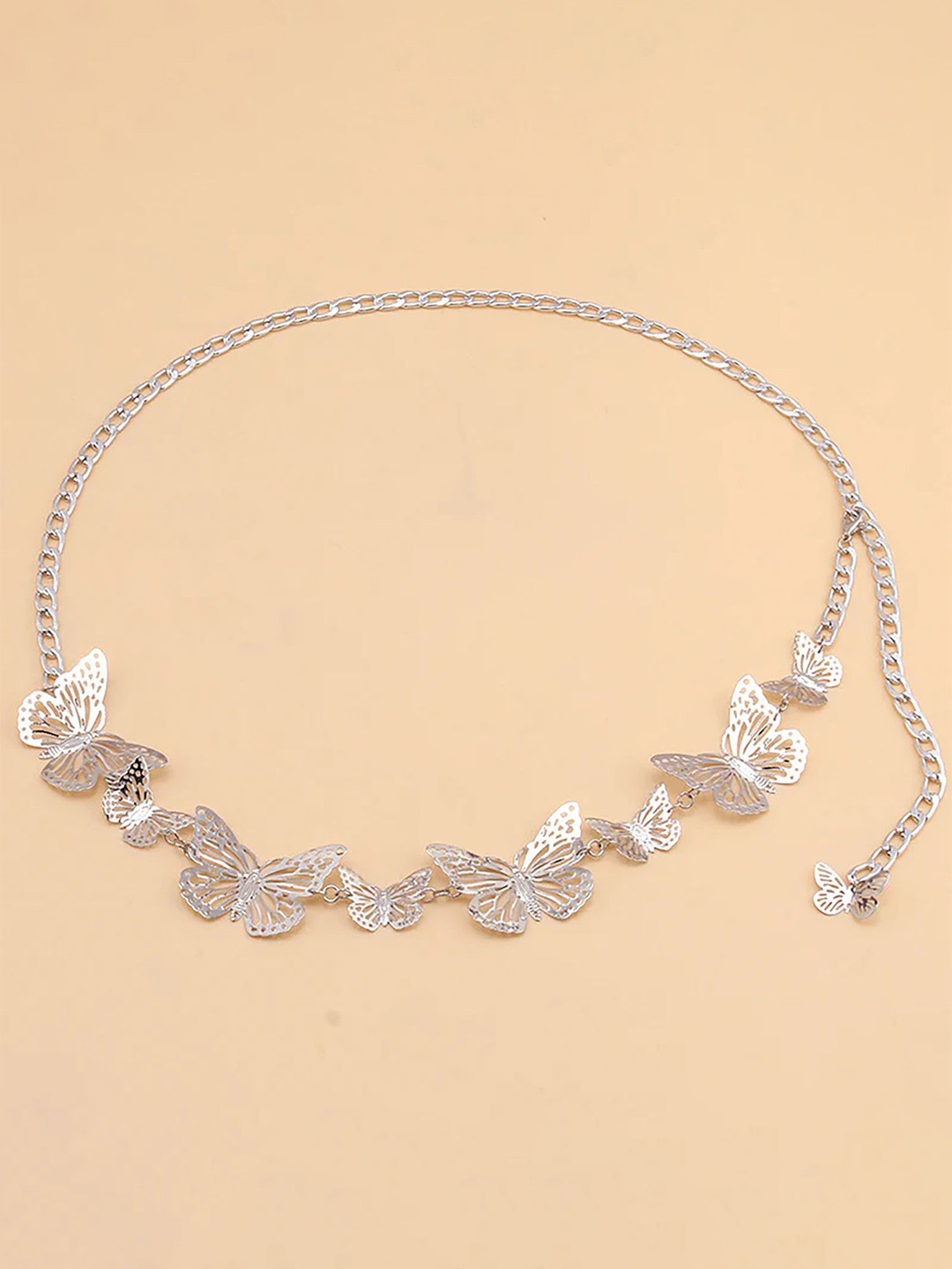 SYGA Women Metal Butterfly-Charm Waist Chain