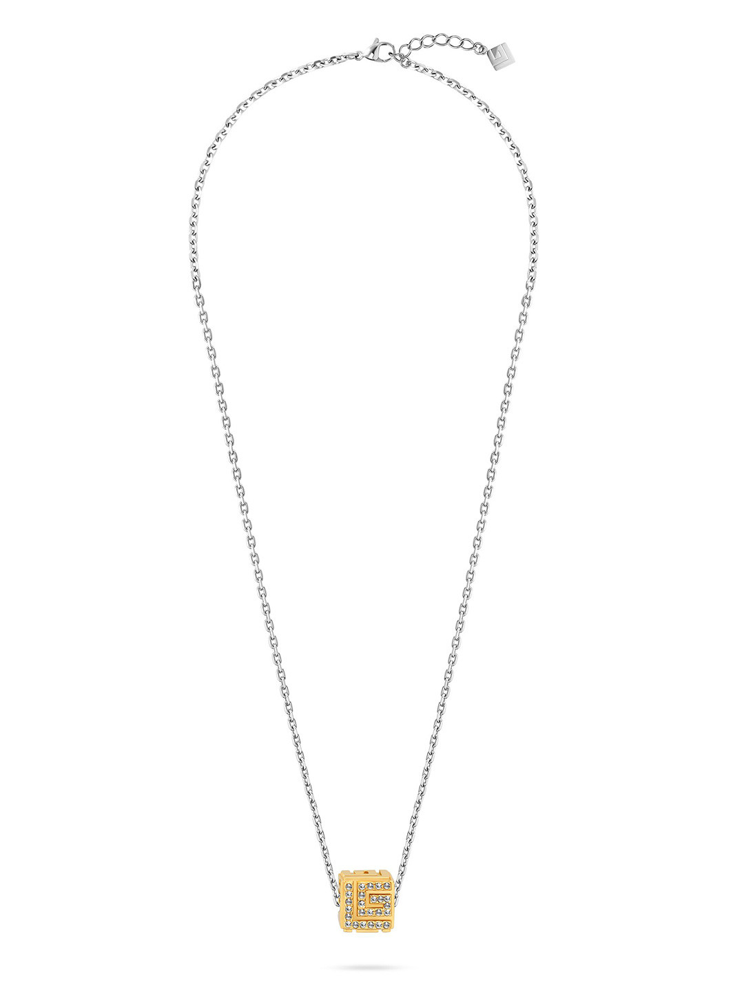 Guy Laroche Aline Silver-Plated Stainless Steel Necklace