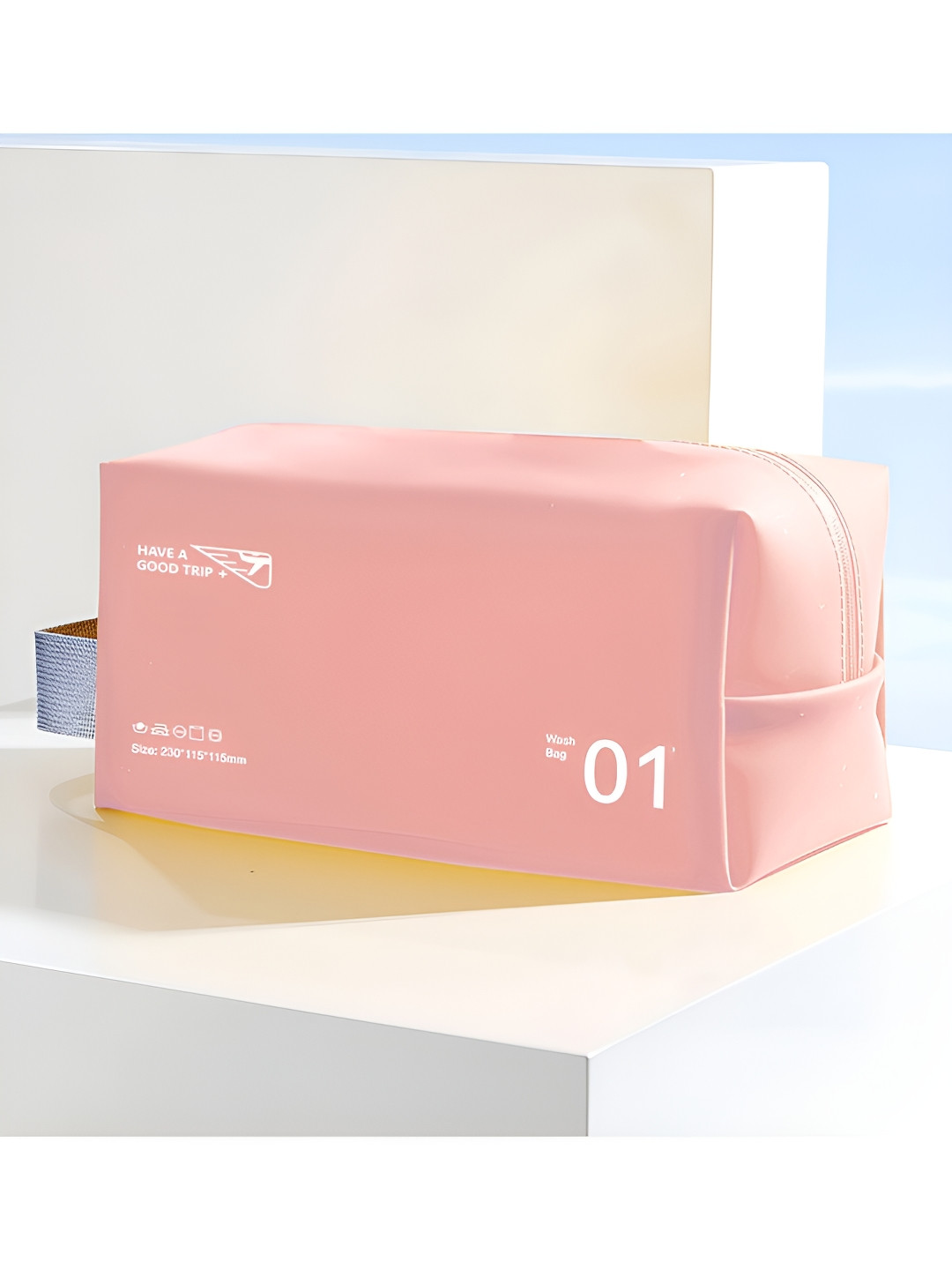 Aura Pink Makeup Accessories Storage Bag Organisers