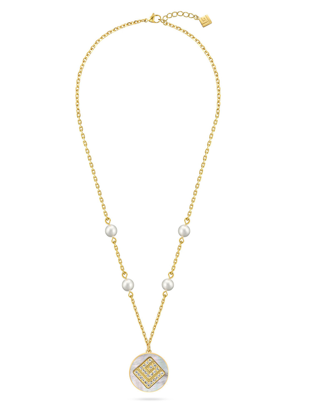 Guy Laroche Gisele Gold-Plated Stainless Steel Necklace