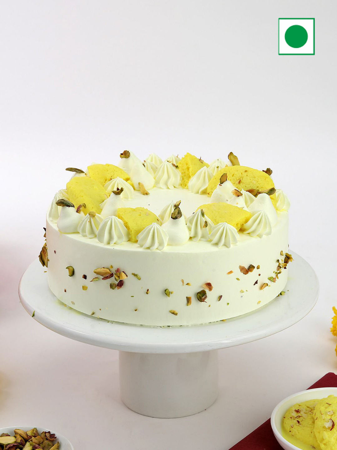 IGP Rasmalai Flavor Round Cake- 500gms