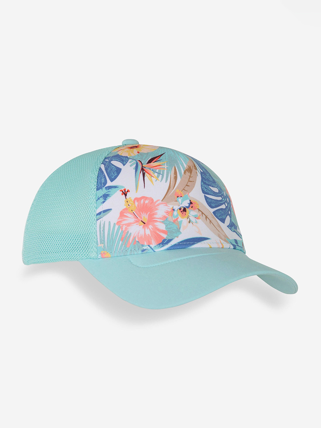Decathlon OLAIAN Kids Blue Printed Sailing Trucker Cap