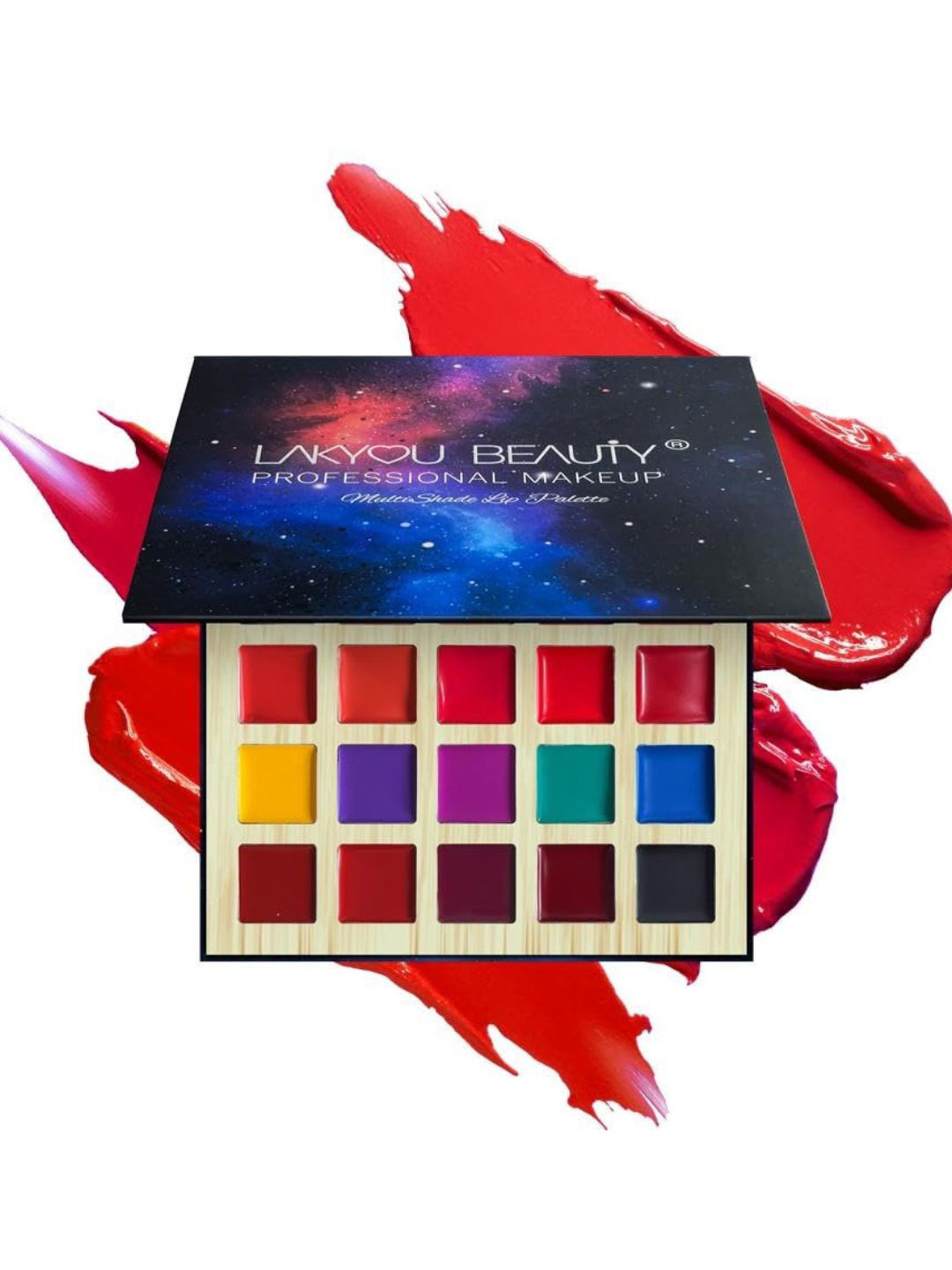 LAKYOU BEAUTY 25 Multi Shade Lip Palette 24g - LB-54