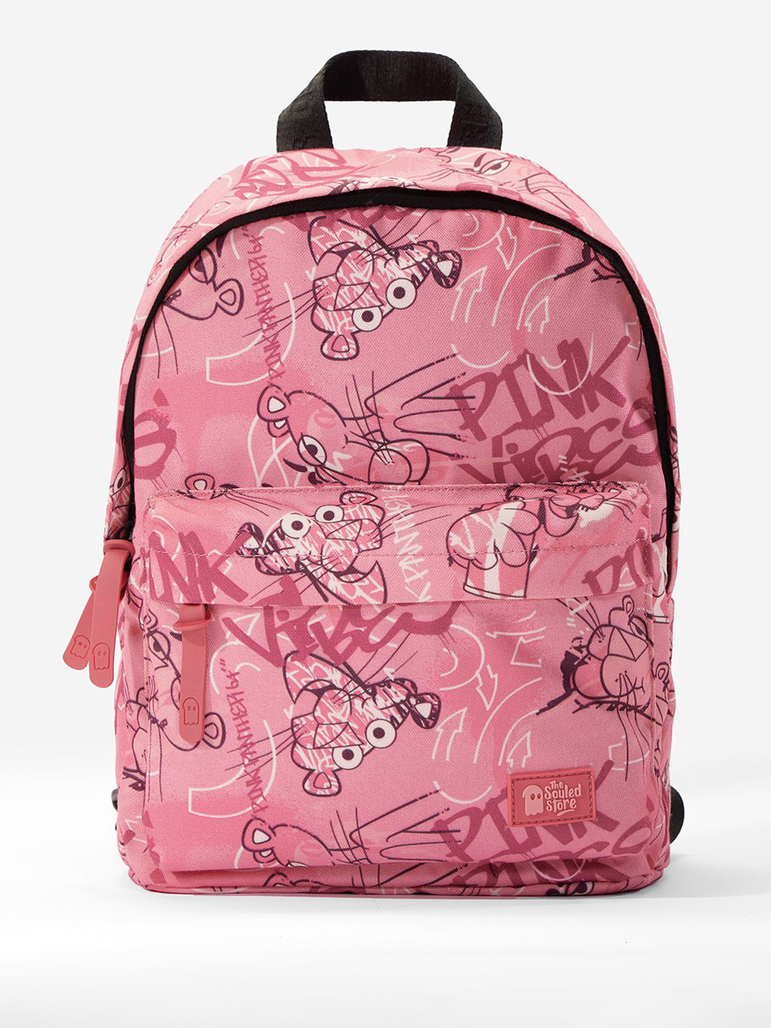 The Souled Store Women Pink Panther Backpack